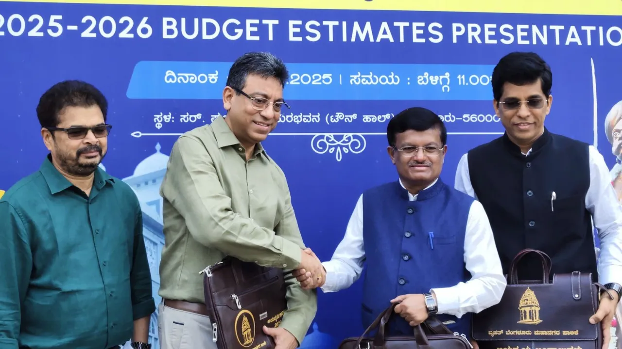 BBMP Budget 2025 IAS Tushar Giri Nath Bengaluru Budget