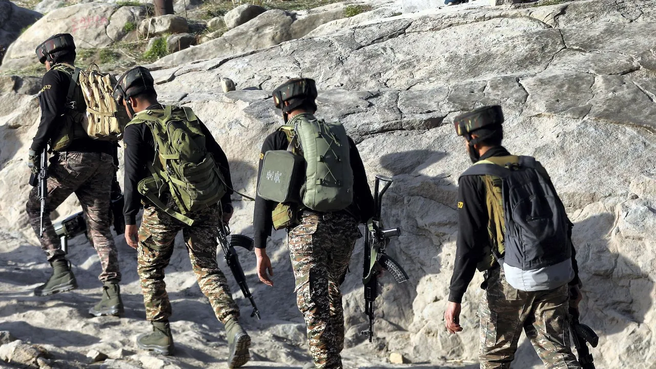 Search Operation Kathua Encounter Indian Army