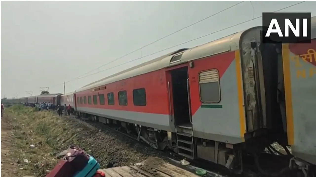 Train derailment in Cuttack