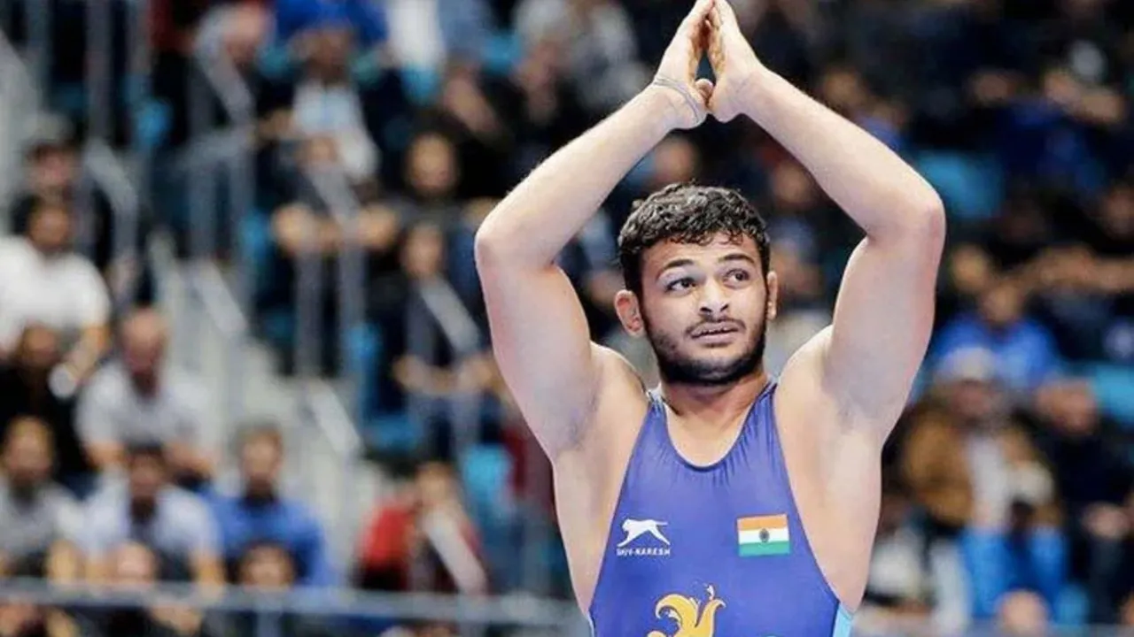 Indian wrestler Udit image 
