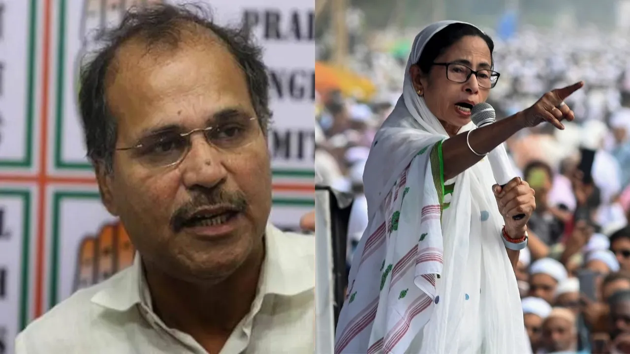 Adhir Ranjan Chowdhury Mamata Banerjee