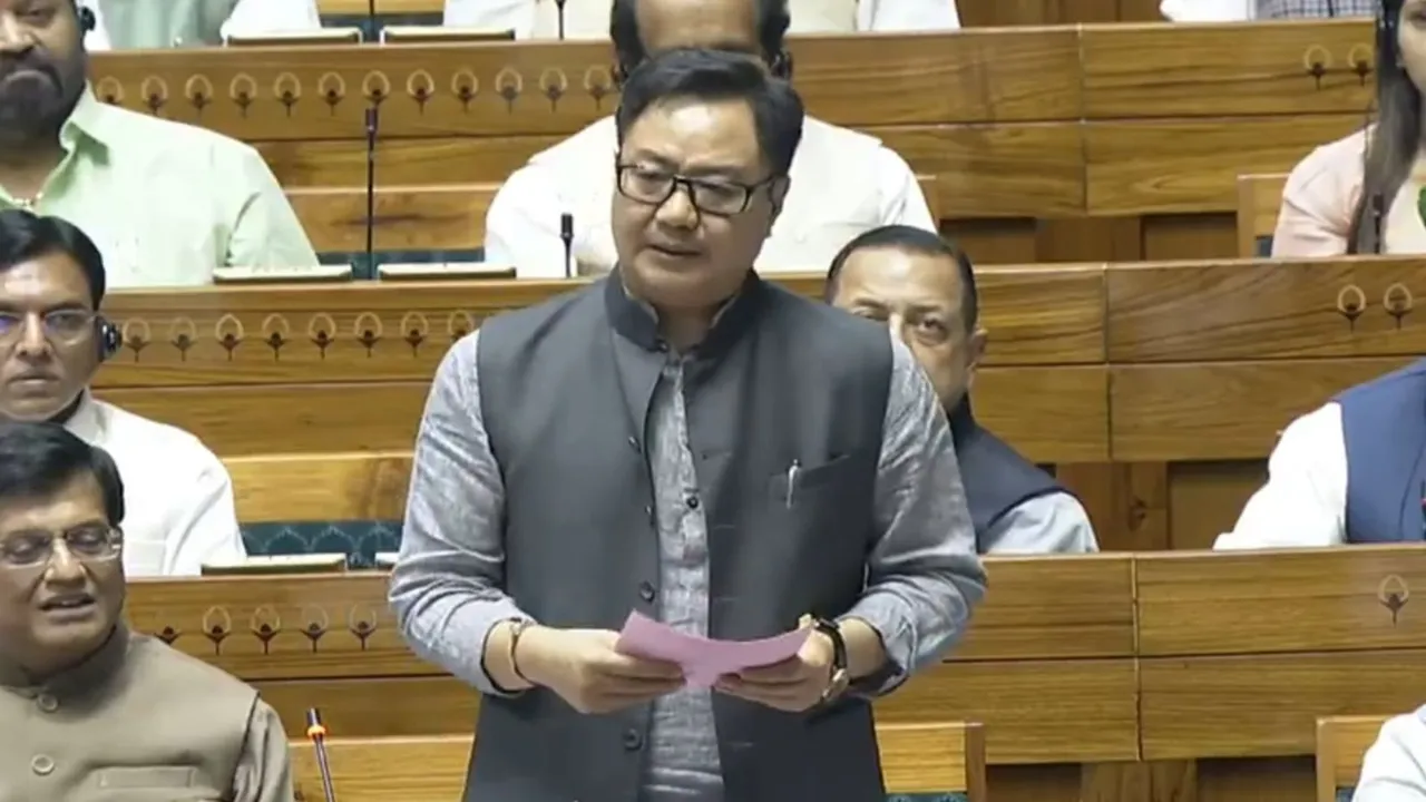 Union Minister Kiren Rijiju