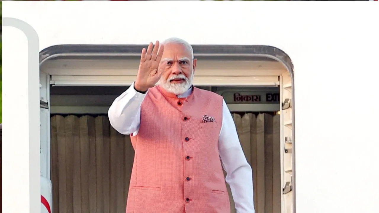 Narendra Modi departs for Thailand