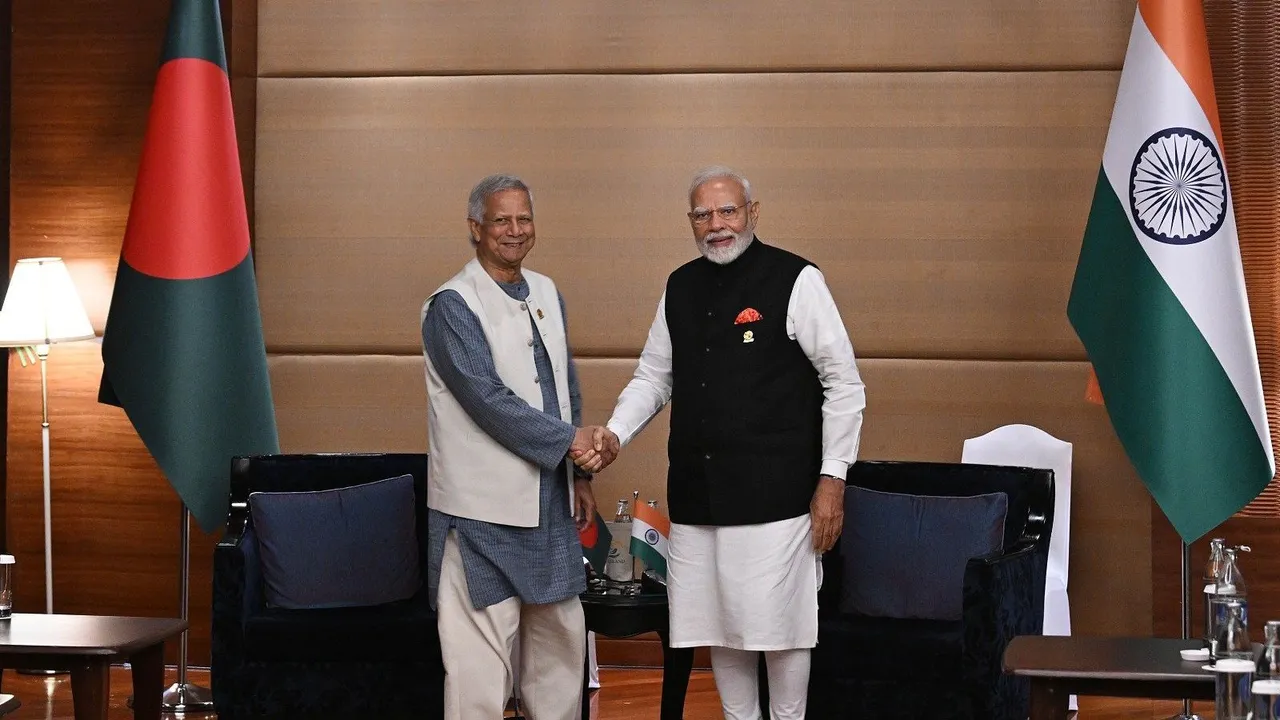 Narendra Modi Muhammad Yunus India Bangladesh
