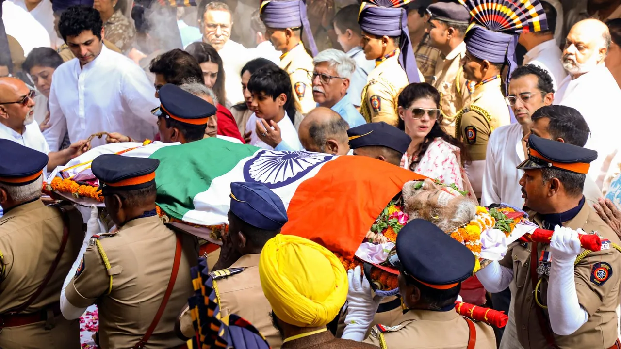 Manoj Kumar Funeral