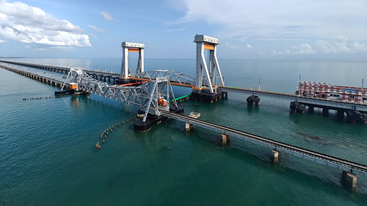 New Pamban bridge