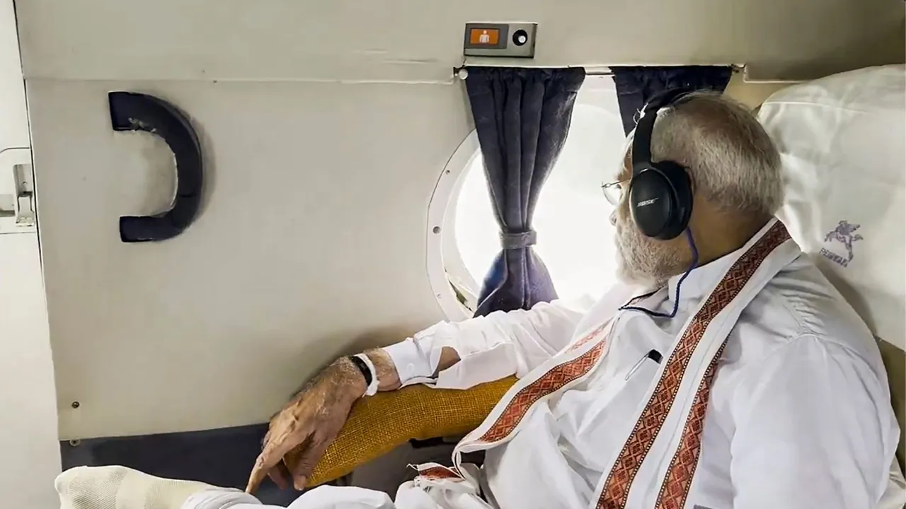 PM narendra Modi dasrsha of Ram Setu