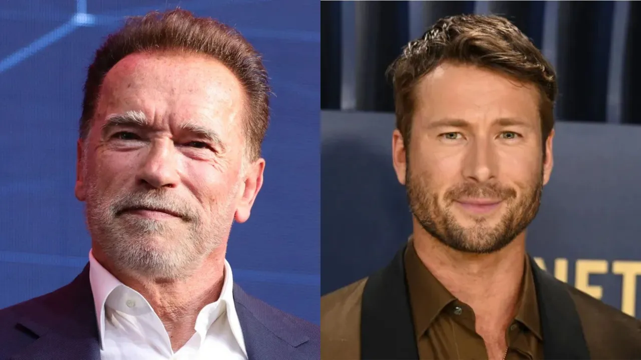 Arnold Schwarzenegger, Glen Powell