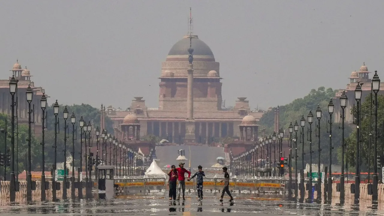 Delhi Weather Hot Weather Summer Sunny Day Heat Waves