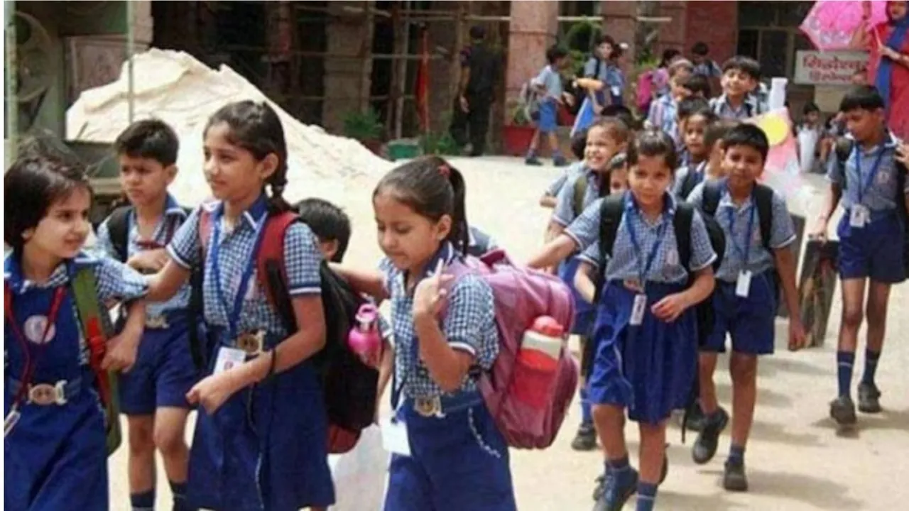 School kids image
