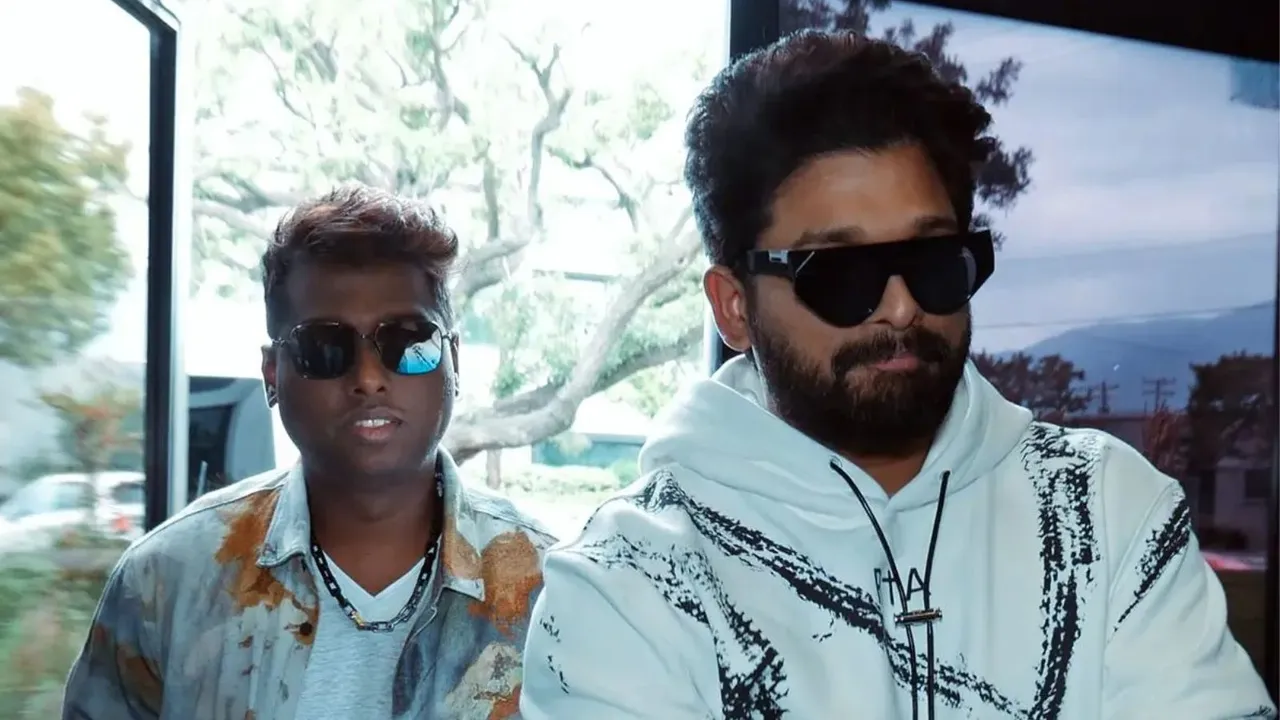 Allu Arjun with Atlee
