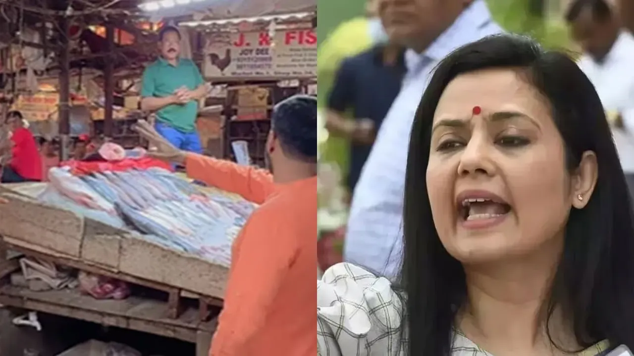 CR Park fish market Mahua Moitra
