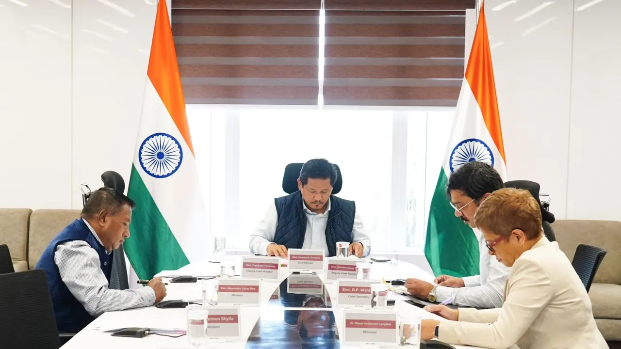 Meghalaya Government Conrad K Sangma