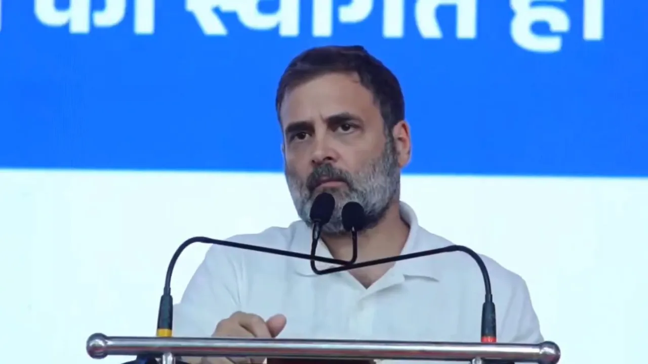 Rahul Gandhi AICC Session in Ahmedabad