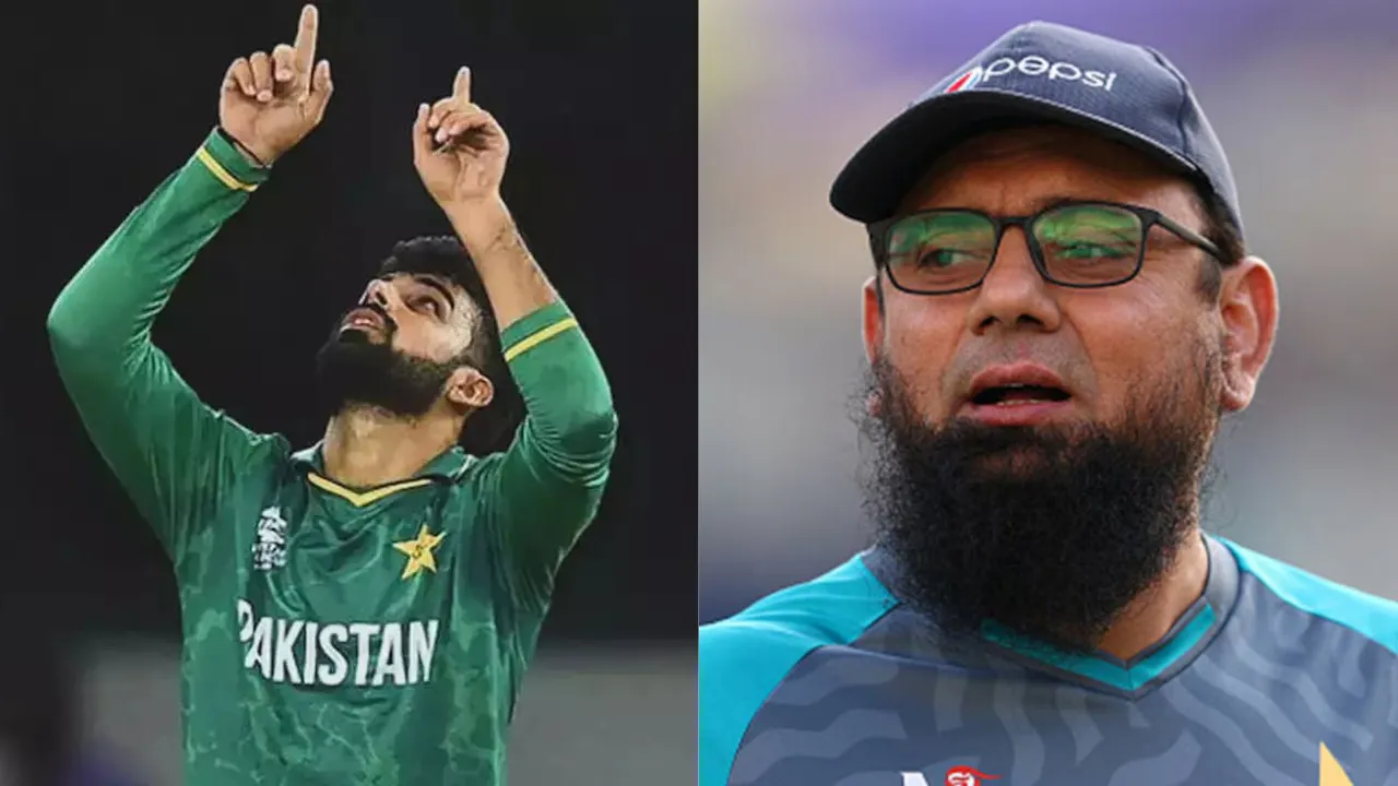 Shadab Khan Saqlain Mushtaq