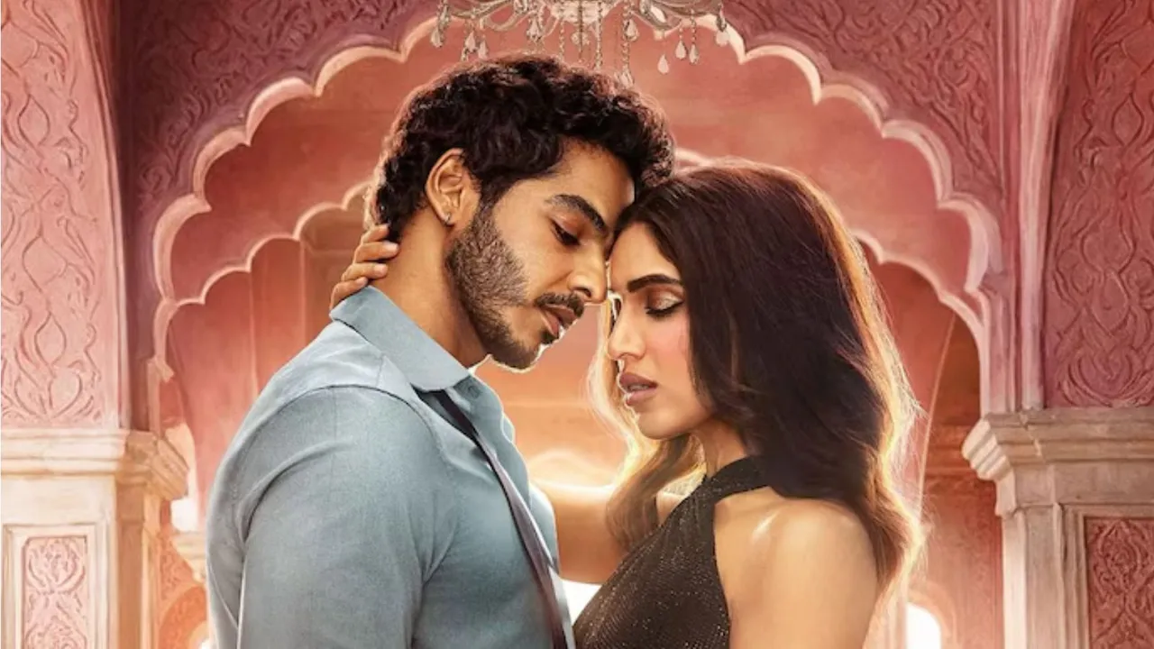 Bhumi pednekar with Ishaan Khattar
