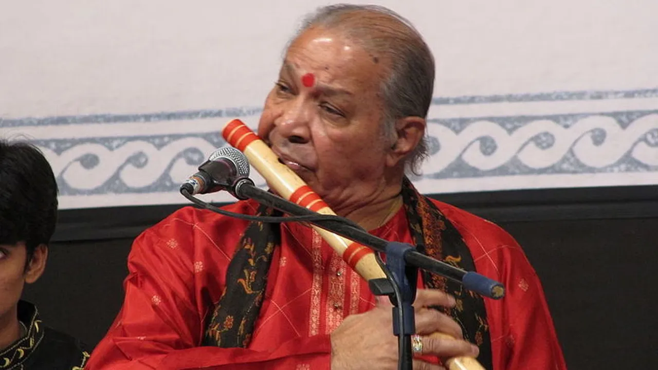 Indian flute player Pandit Hariprasad Chaurasia image