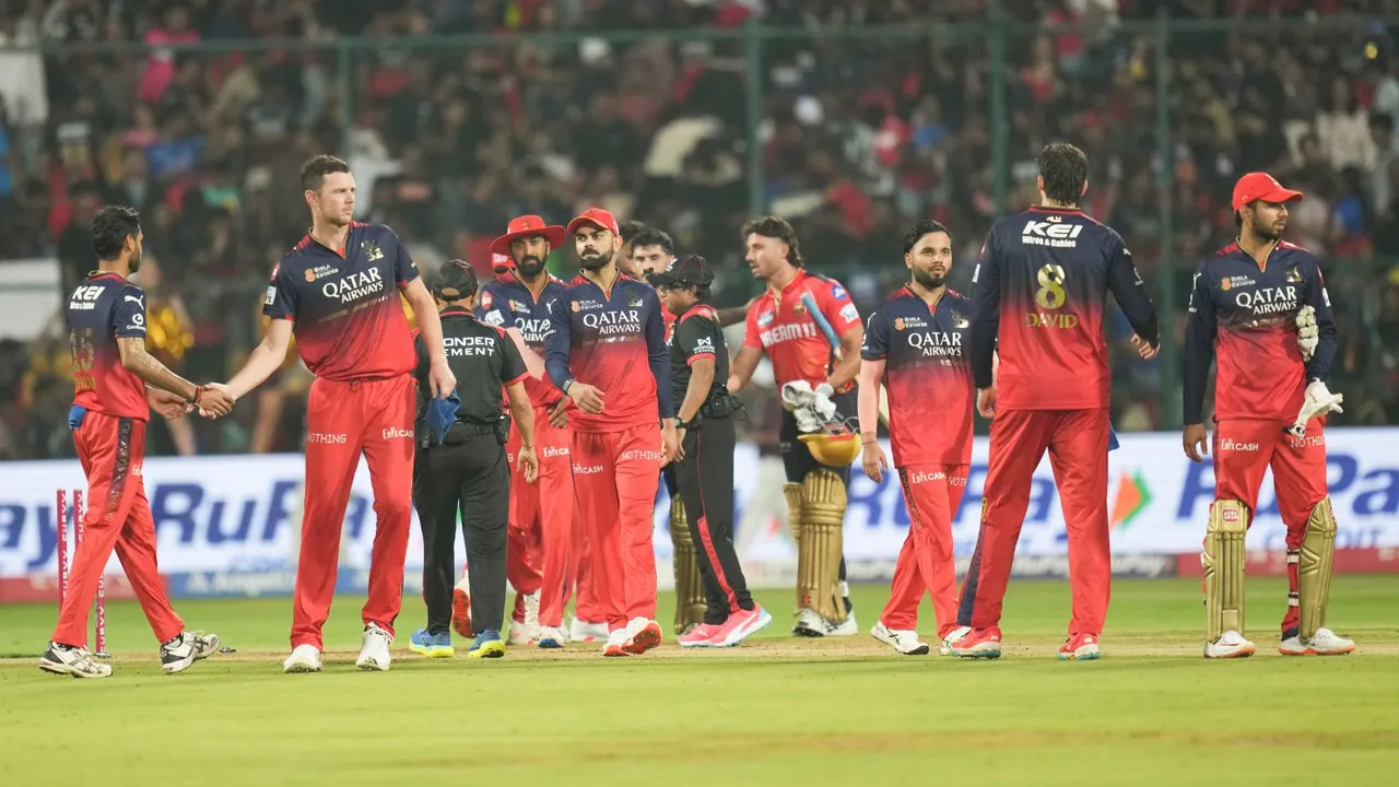 RCB vs PBKS vs RCB