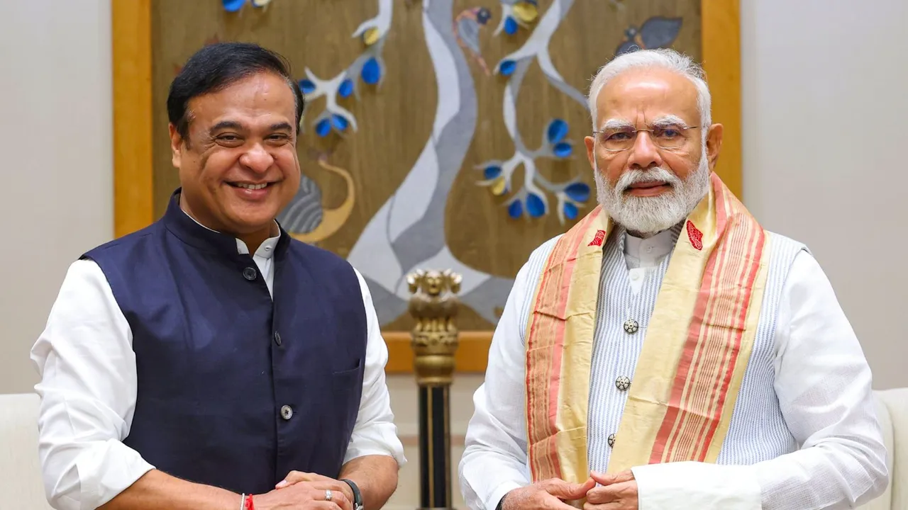 Himanta Biswa Sarma Narendra Modi