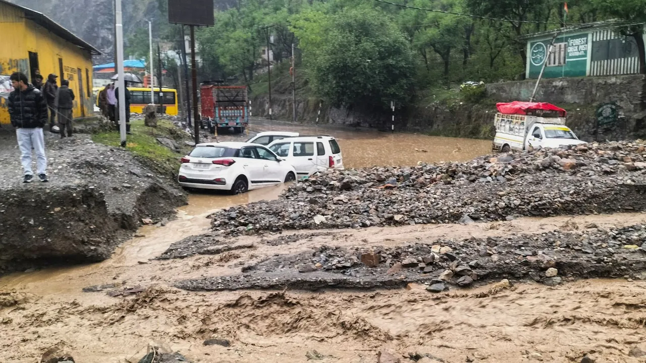 Rain in Jammu and Kashmir