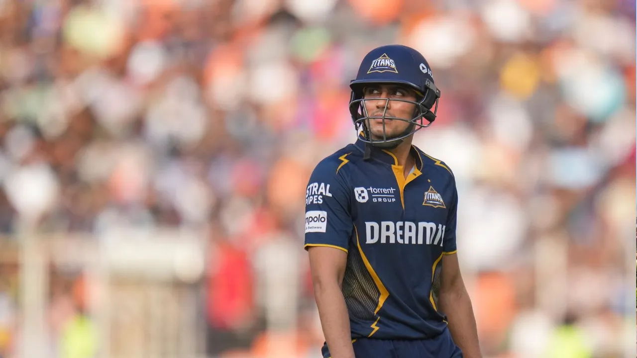 Gujarat Titans skipper Shubman Gill image