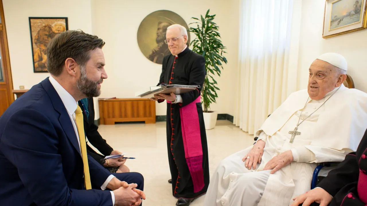 Pope Francis JD Vance
