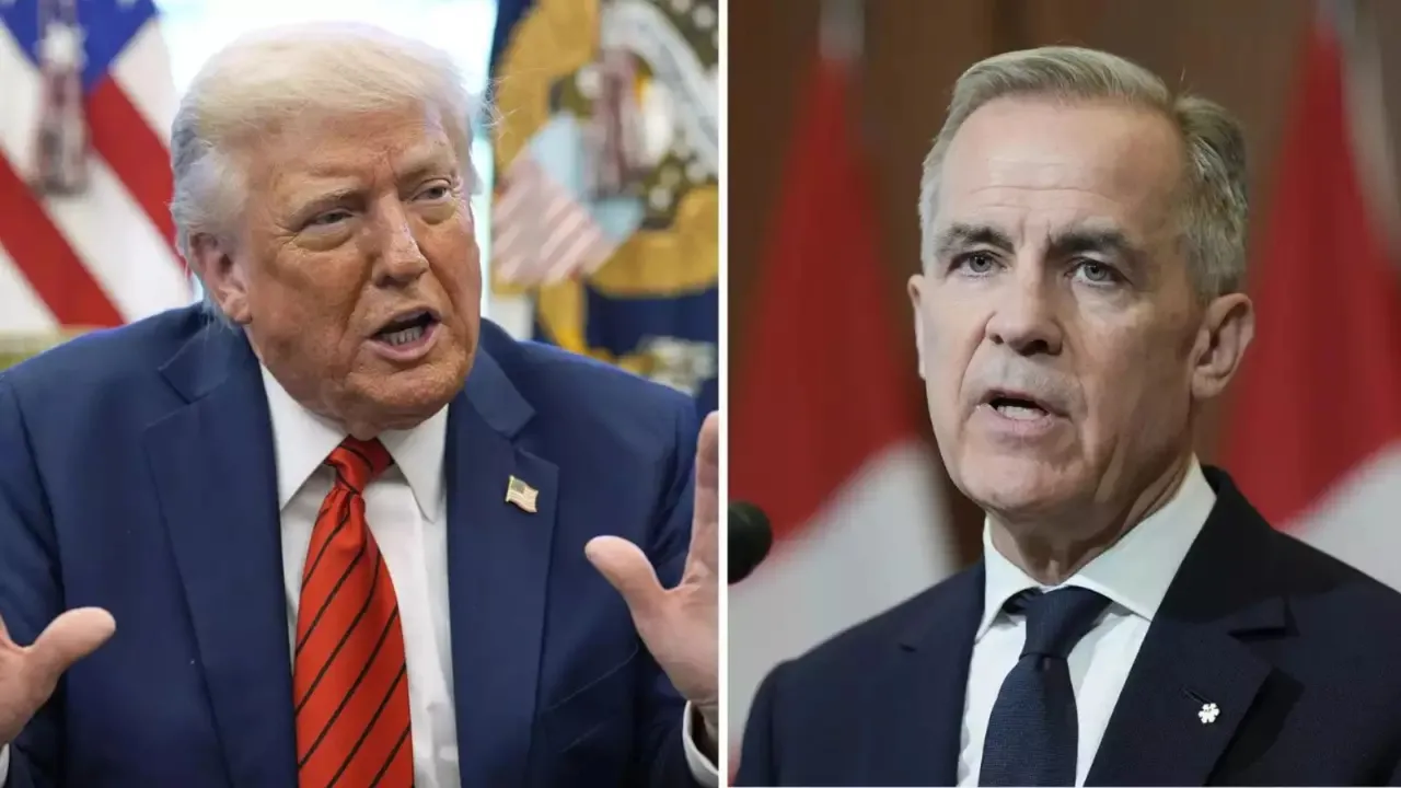 Donald Trump Mark Carney US Canada