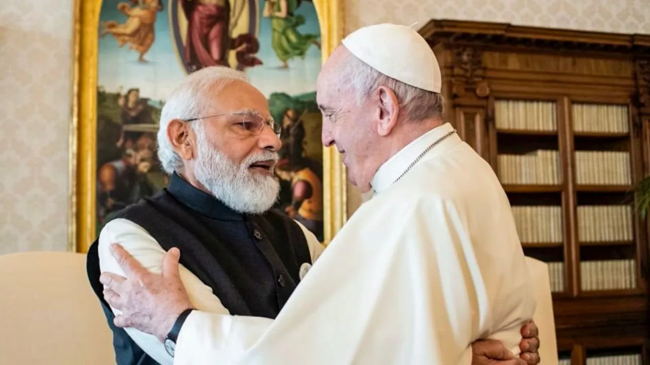 Pope Francis Narendra Modi