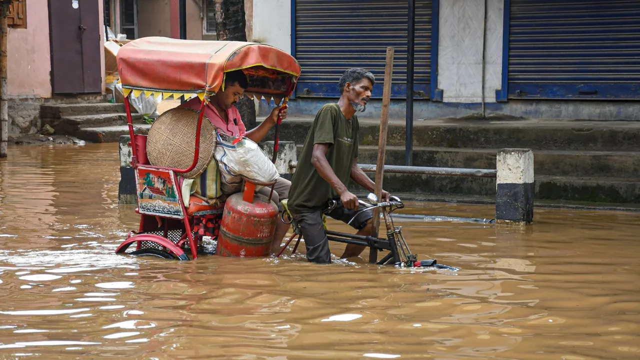 Guwahati Rains Guwahati Floods Guwahati Waterlogging Assam Floods