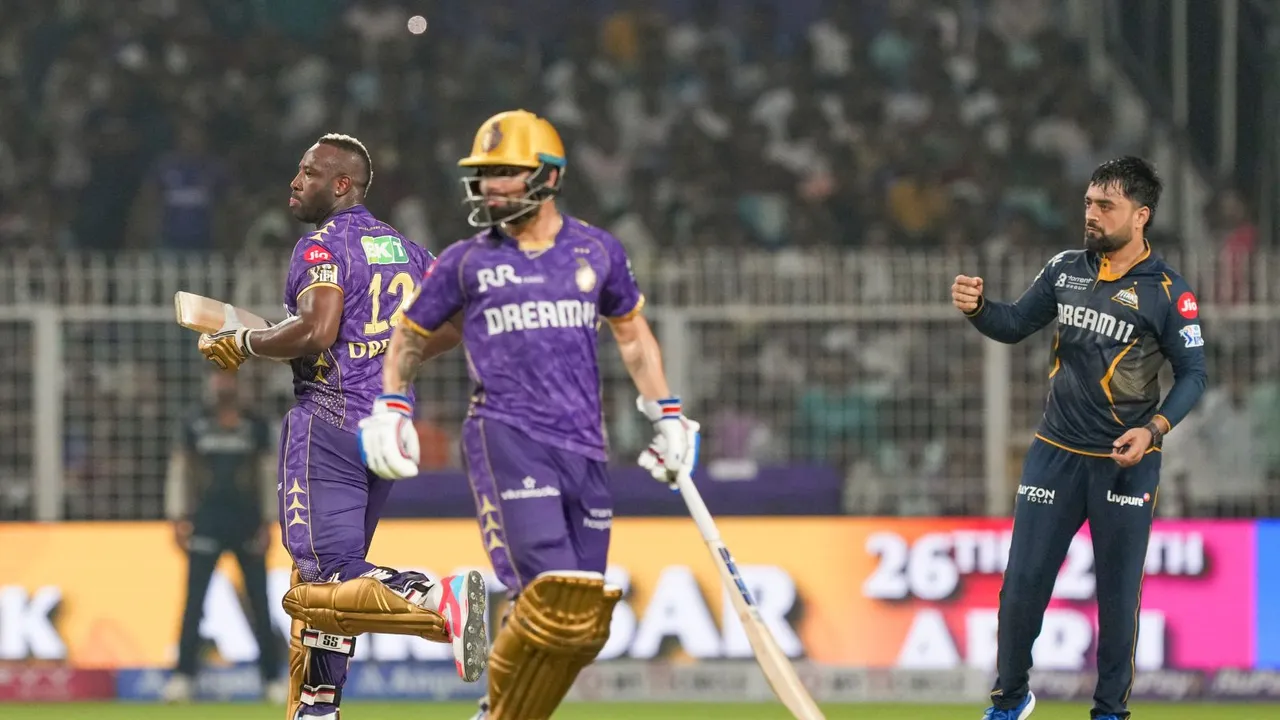 Rinku Singh Andre Russell KKR