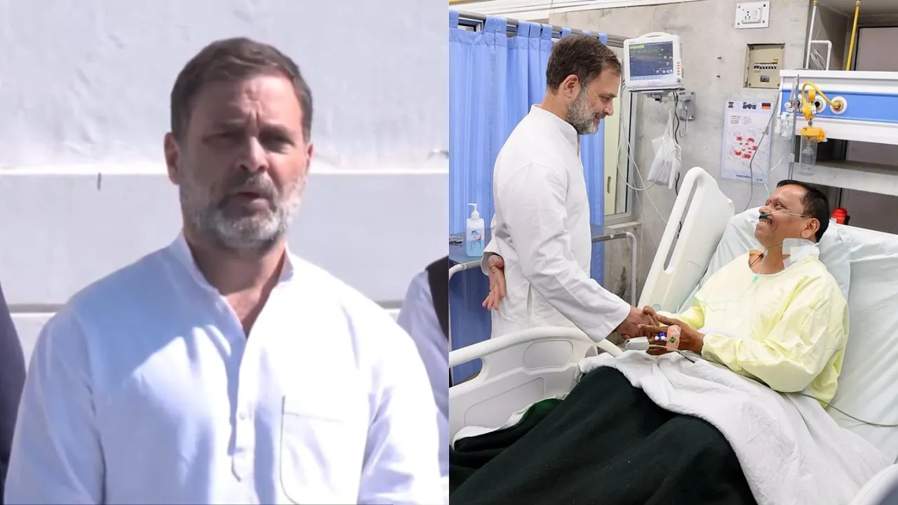 Rahul Gandhi in Srinagar