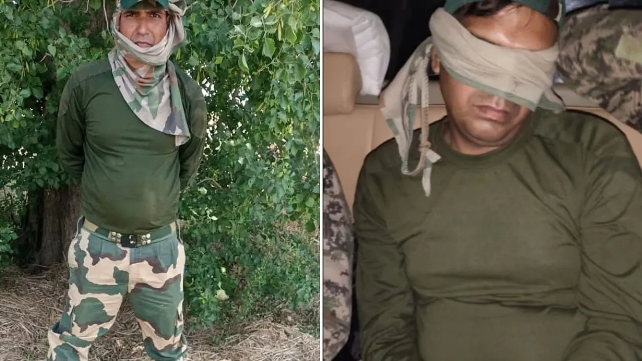 BSF jawan in the custody of Pakistan