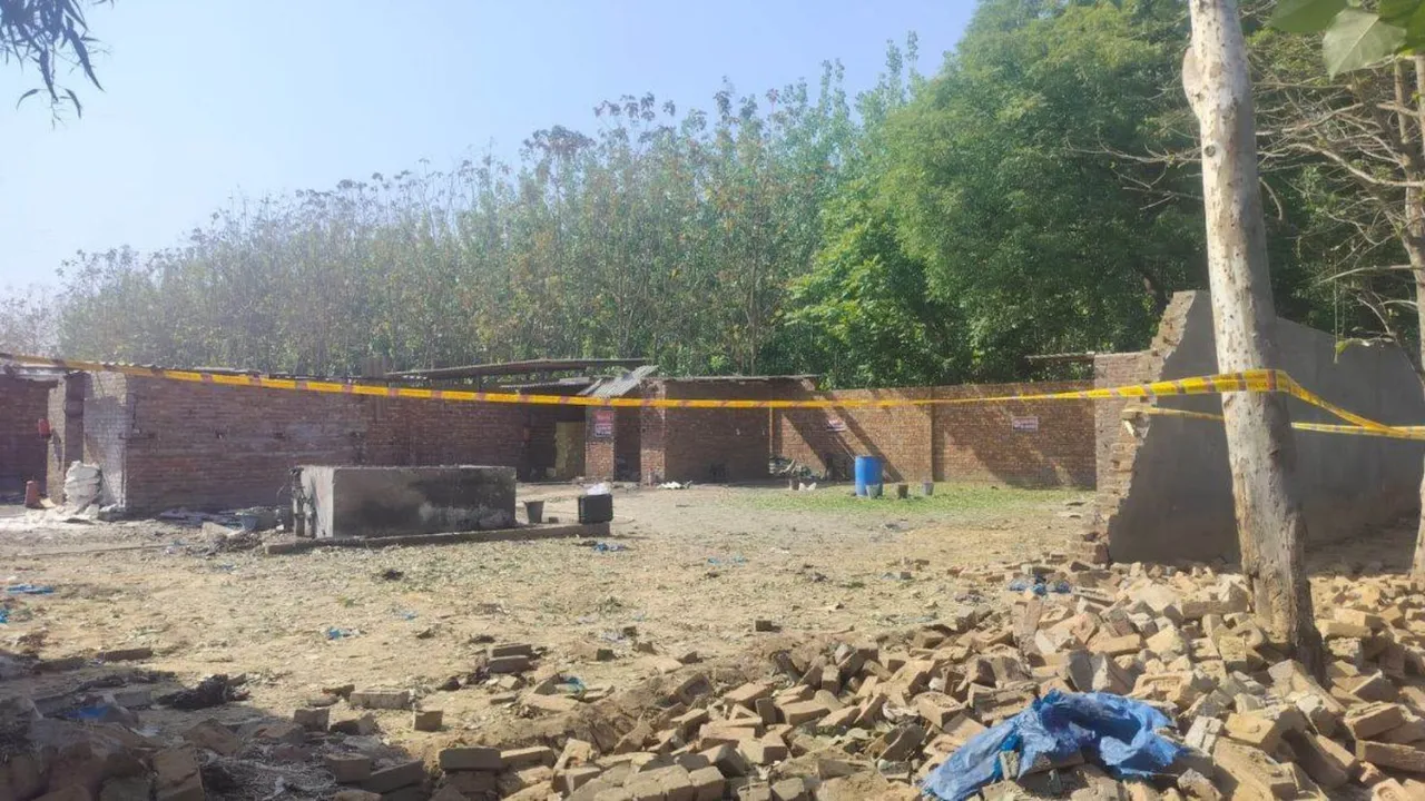 Saharanpur firecracker factory blast
