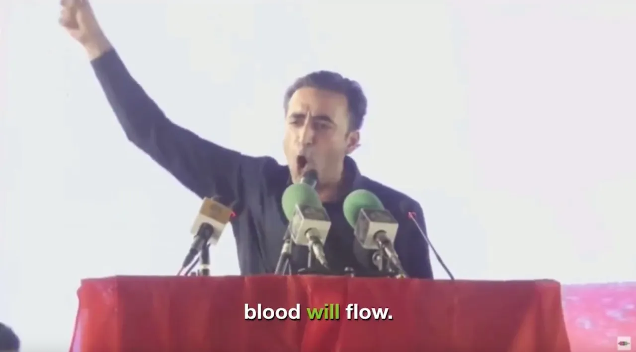Bilawal Bhutto's threat to India