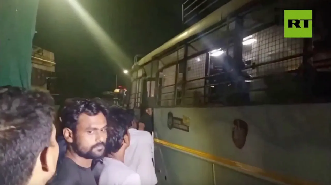 Illegal Pakistanis detained in Ahmedabad on Saturday, April 26, 2025.