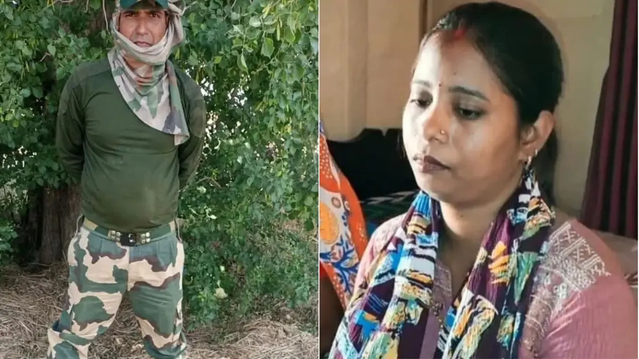 BSF jawan Purnam Sahu Rajani Sahu