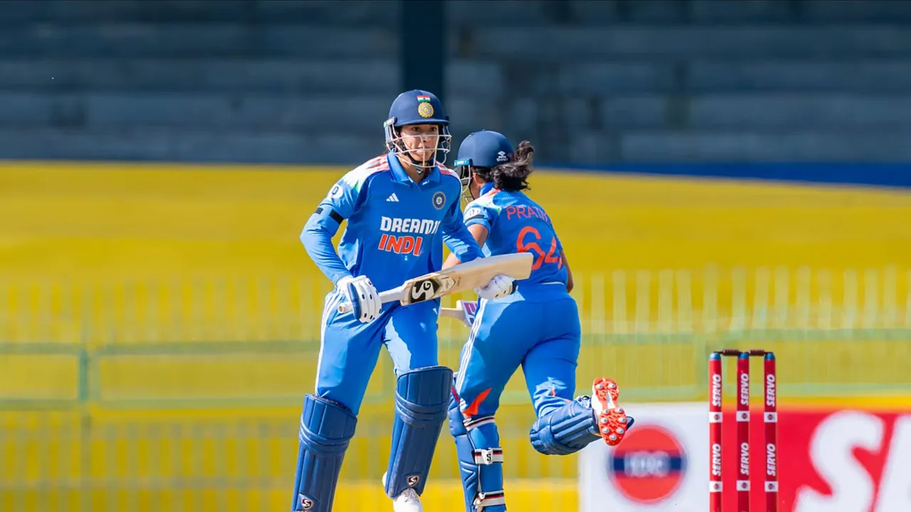 India womens cricket team beat SAW