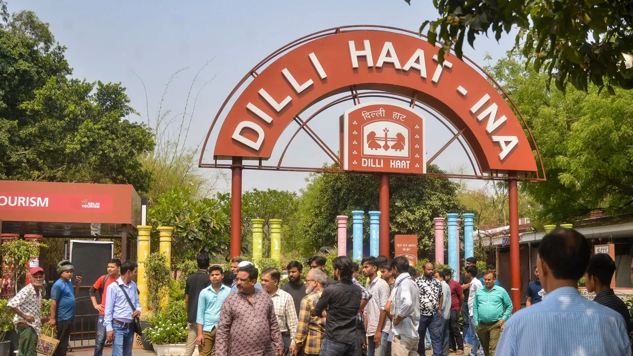 Dilli Haat Fire Delhi Fire