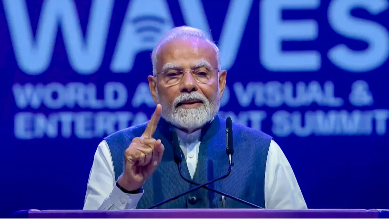 Narendra Modi WAVES Summit WAVES 2025