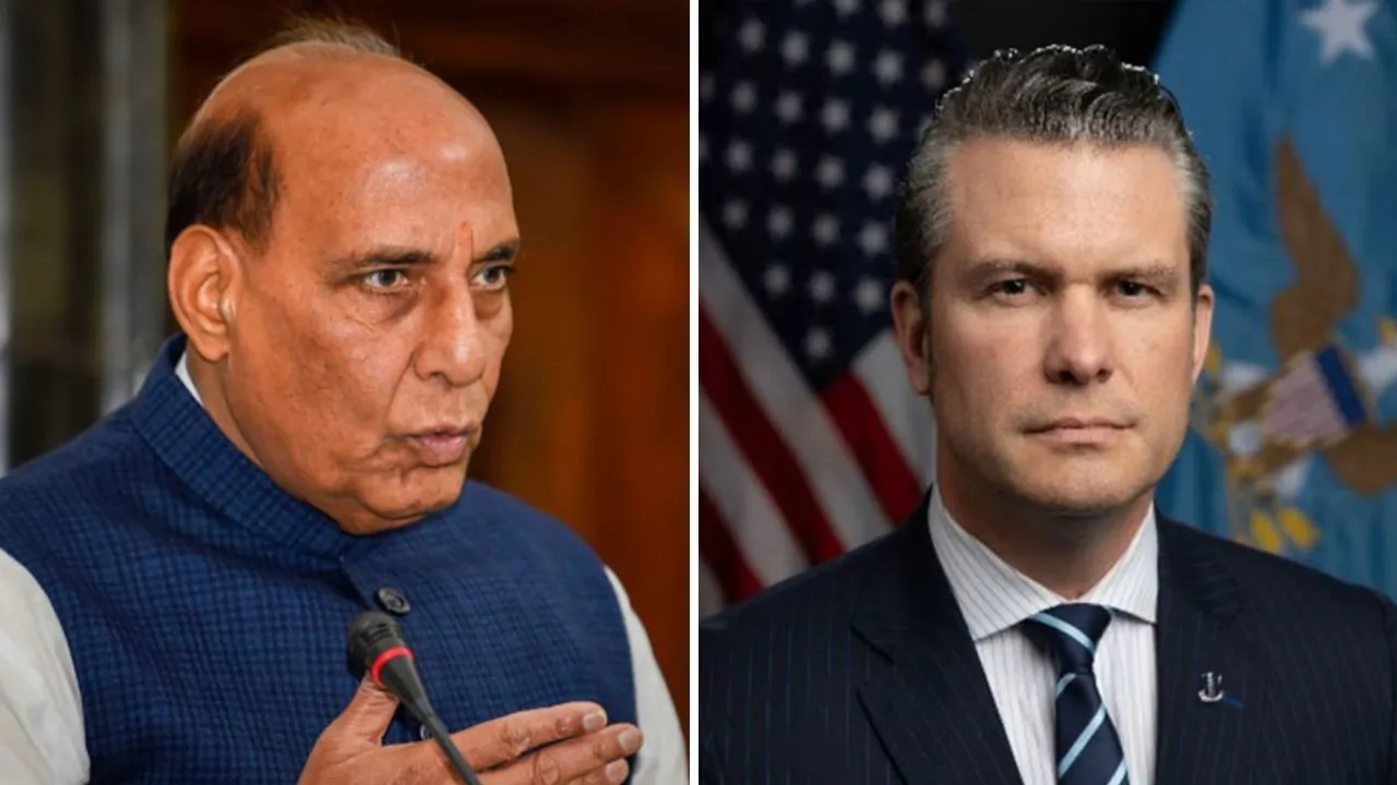 Rajnath Singh Pete Hegseth