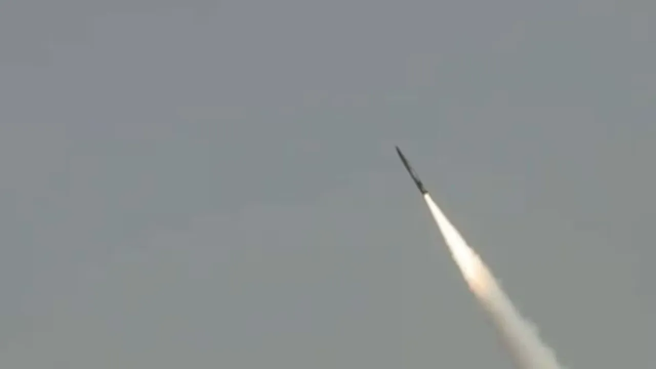 Pakistan Abdali missile
