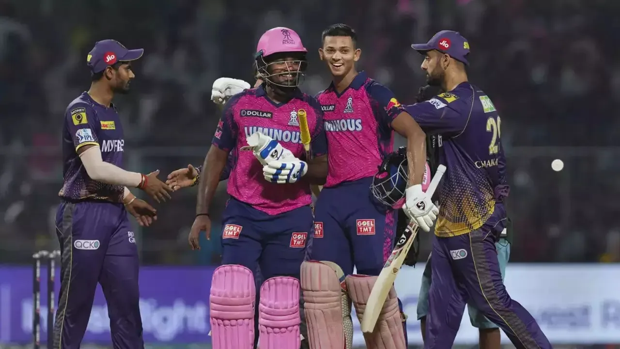 Kolkata Knight Riders vs Rajasthan Royals KKR vs RR