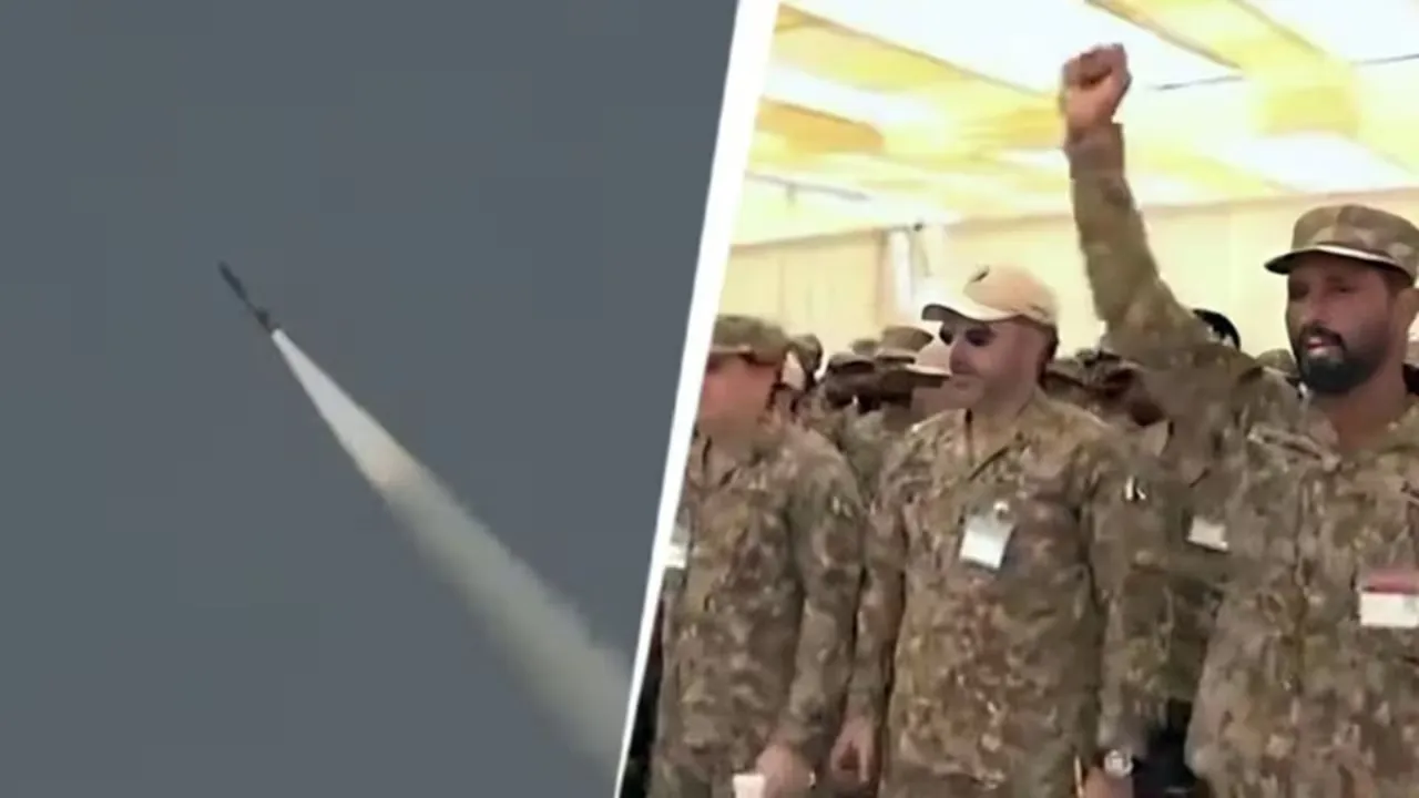 Pakistan Abdali missile test