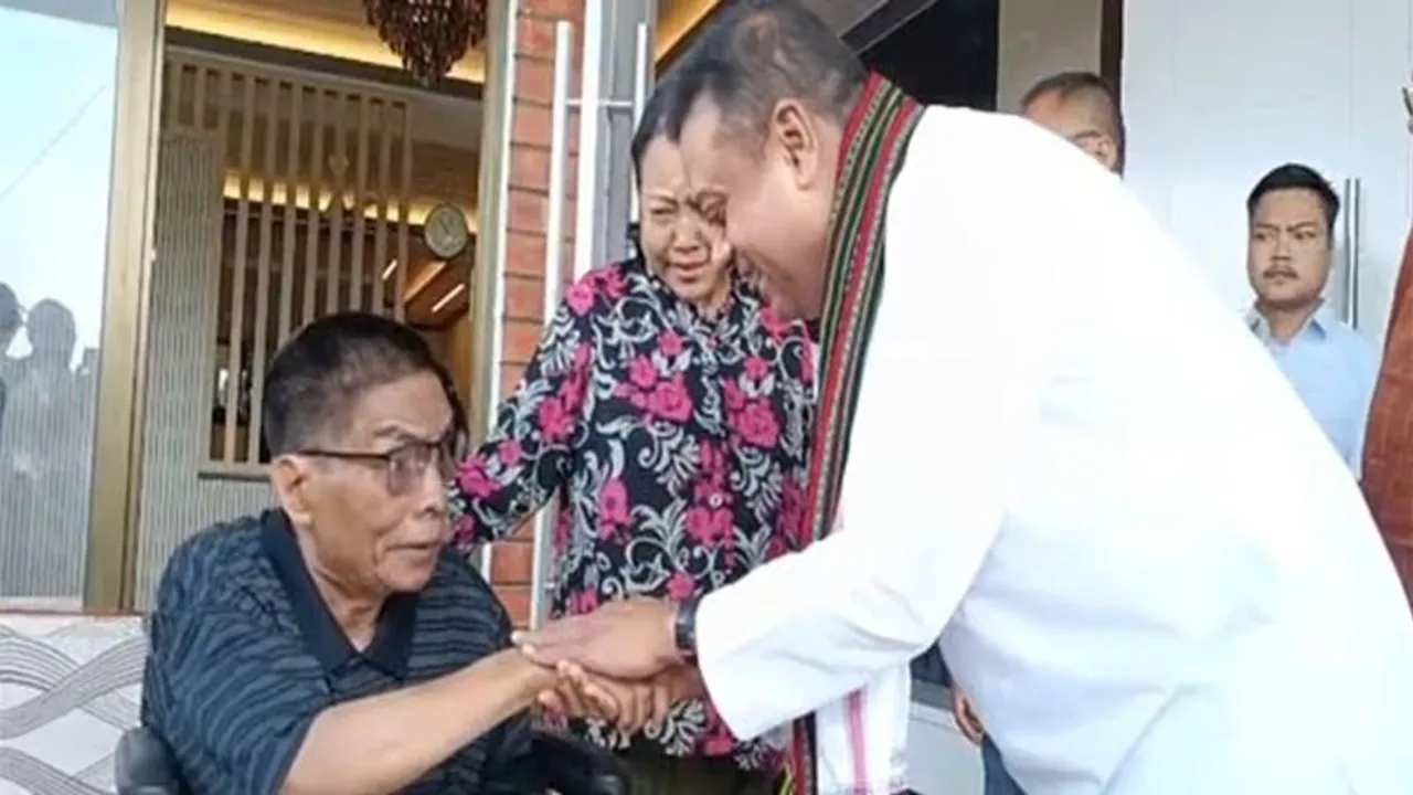BJP Sambit Patra Manipur Imphal