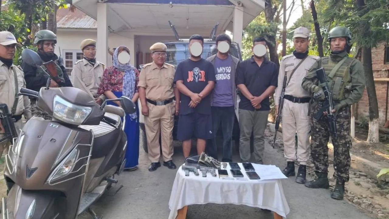 Manipur Police Arrests Militants Imphal East