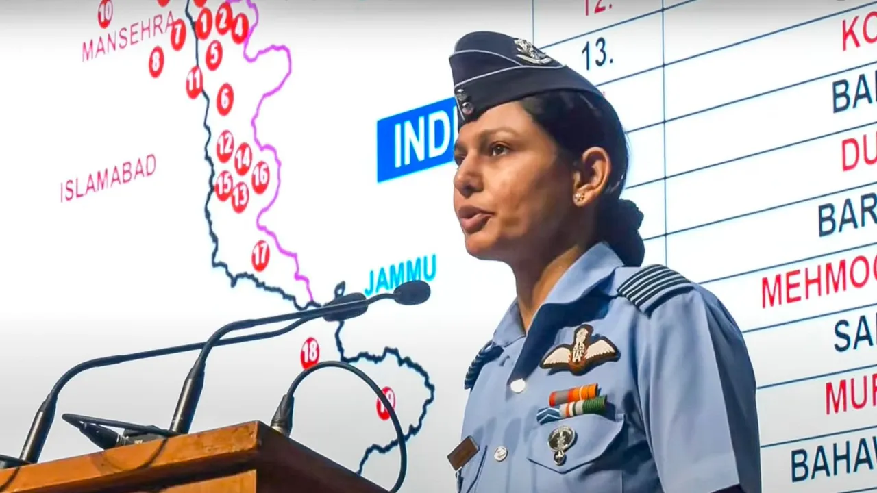 IAF Wing Commander Vyomika Singh Operation Sindoor