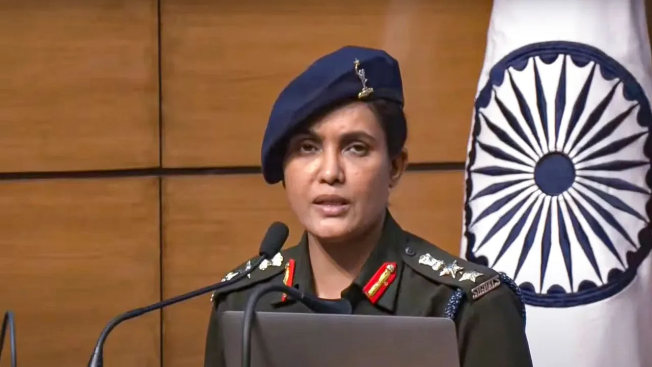 Col Sofiya Qureshi Operation Sindoor