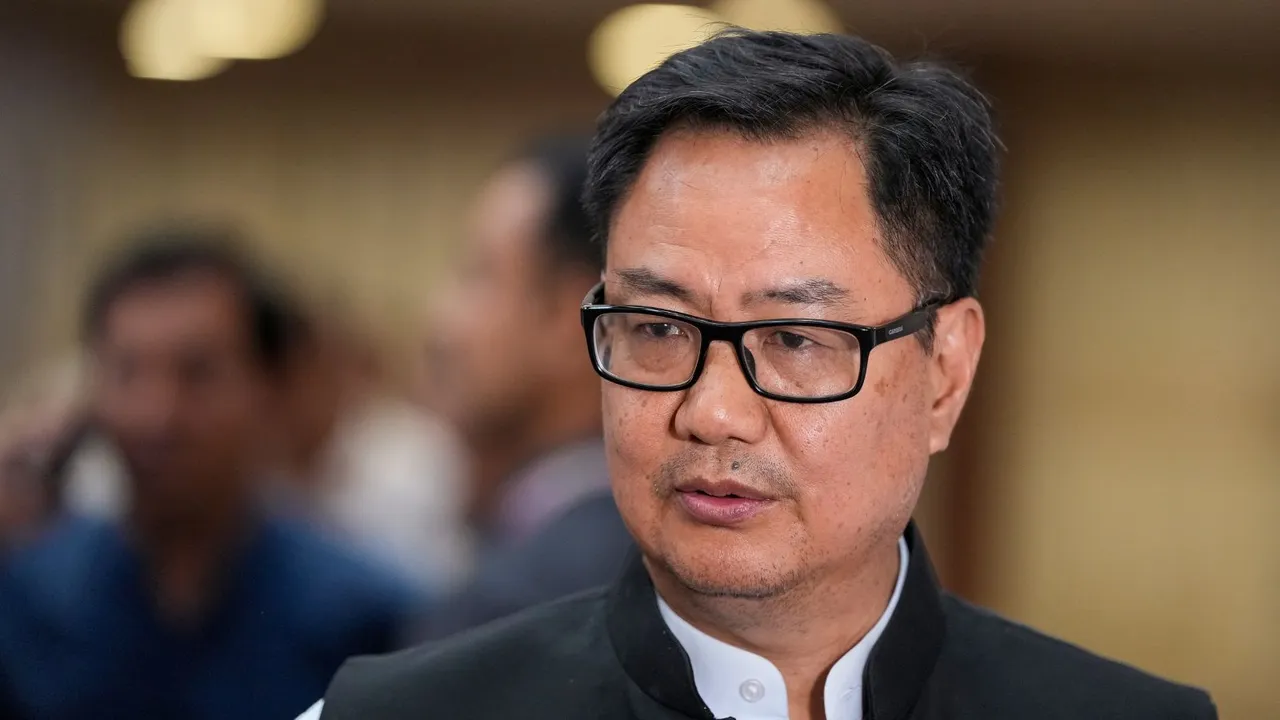 Kiren Rijiju All Party Meeting