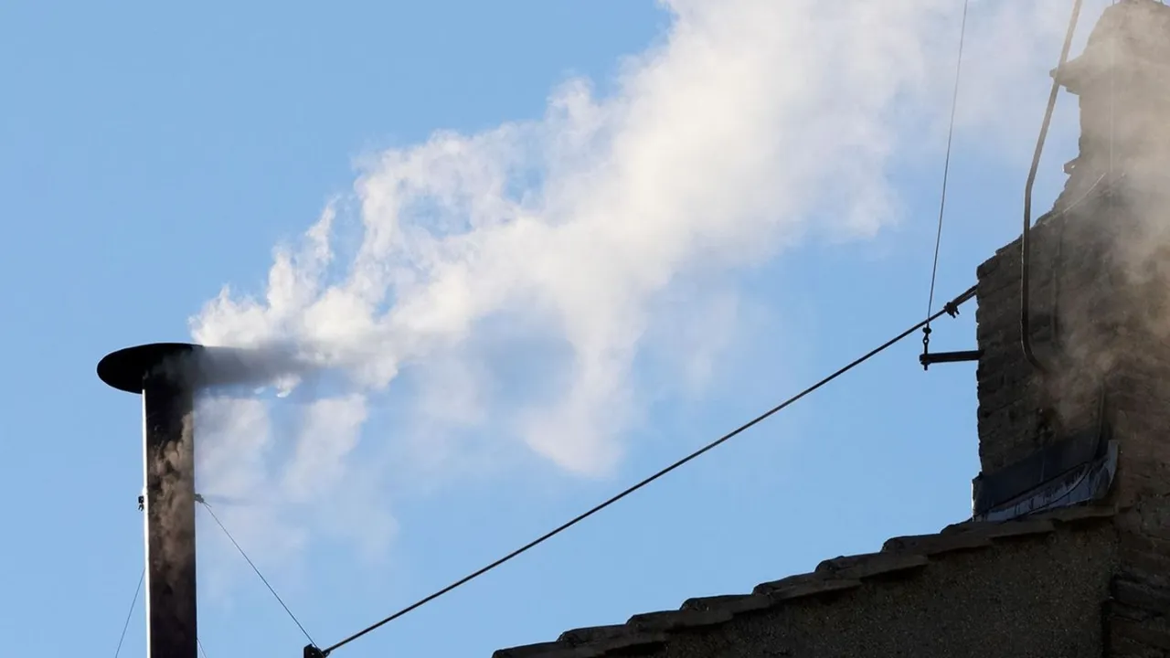 New Pope elected White Smoke Vatican
