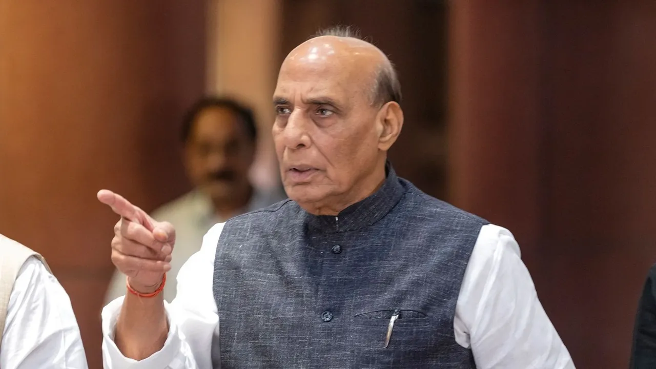 Rajnath Singh All-Party Meeting